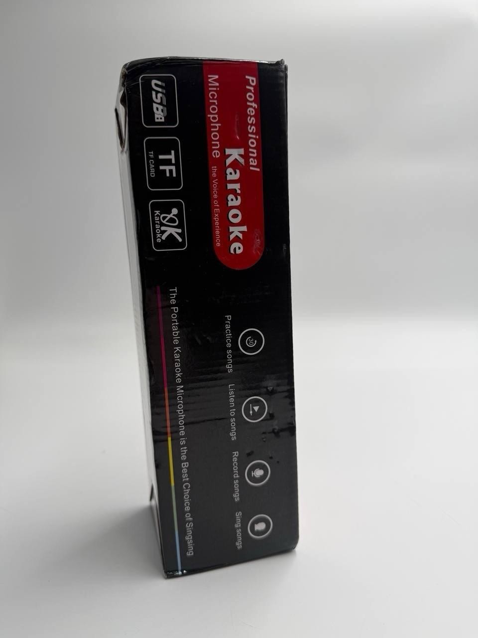 SDRD Magic Karaoke SD-08 Bluetooth Wireless Karaoke Microphone New Open Box