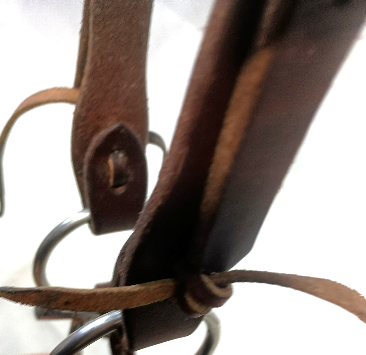 Weaver Leather Headstall with Bit and Chinstrap, Excellent Used Condition!
