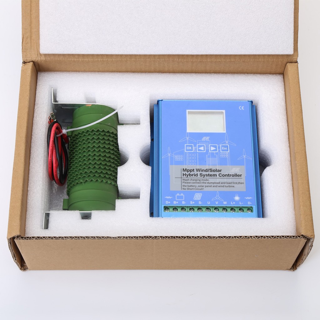 Bluetooth Smart Charge Controller Solar & Wind Generator Transfer Switch 12V/24V