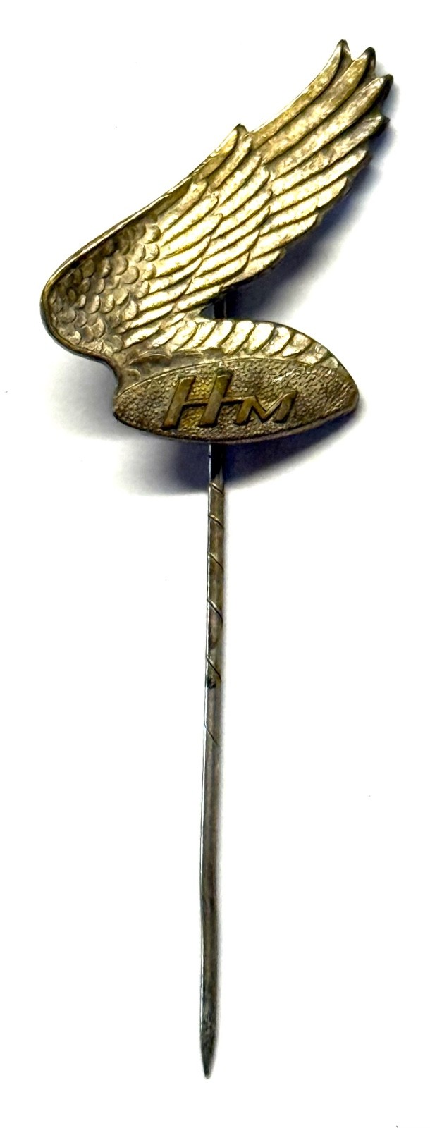 Honda Engine HM Logo 1950s/60s Pin (H39n)