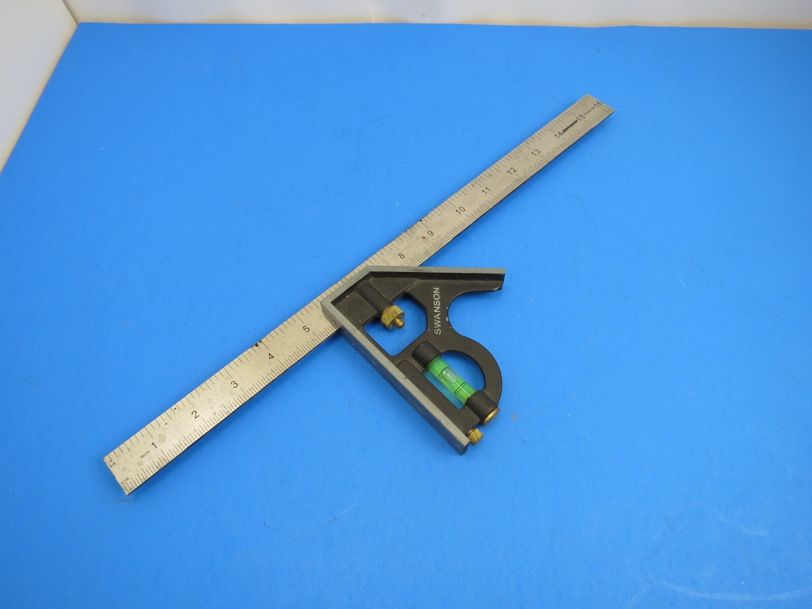 Swanson Combination Square Angle Level Measuring Tool