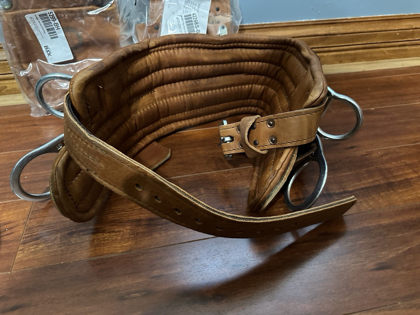 HERITAGE™ ADJUSTABLE SHORT BACK Climbing BELT With Extras S20-23