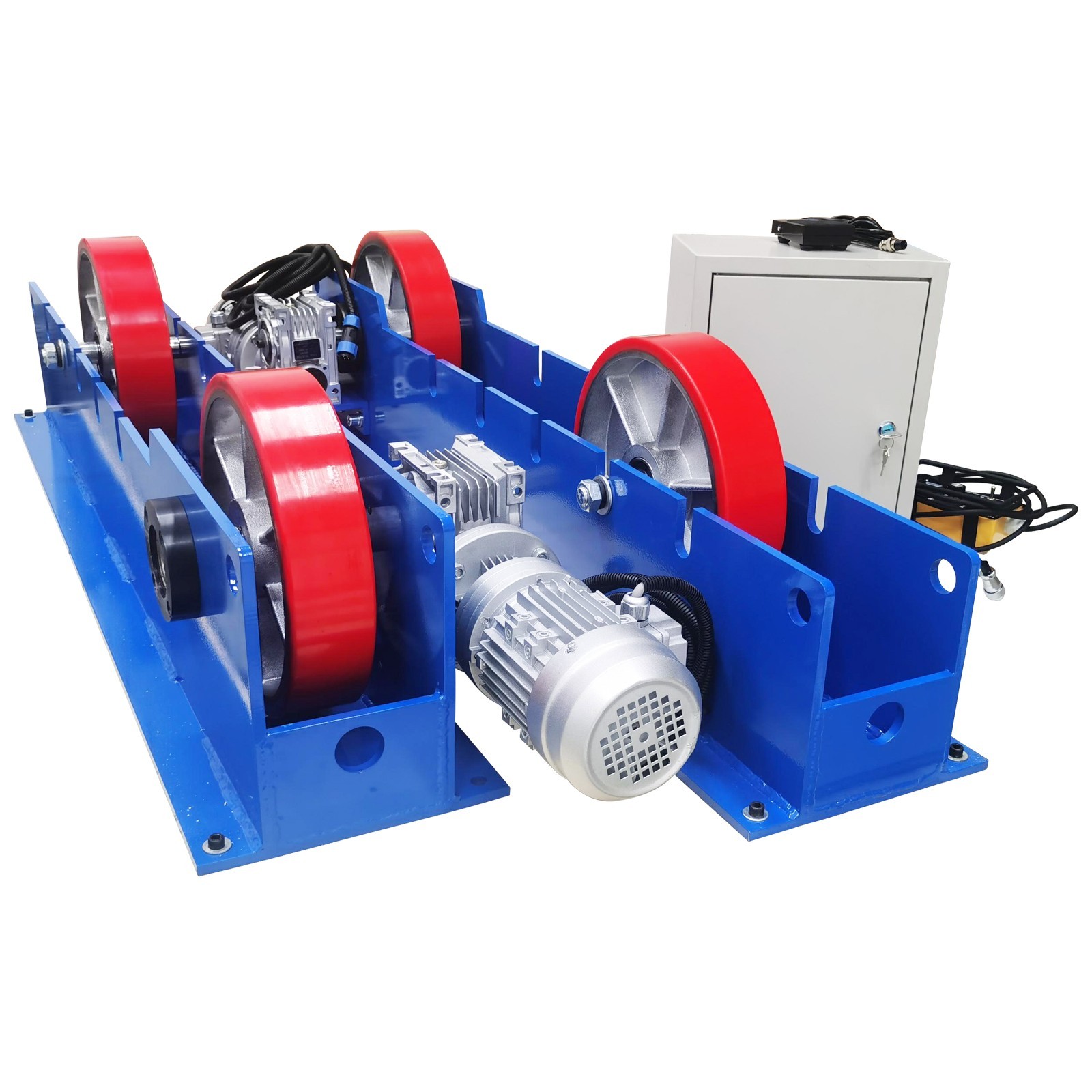 3 Ton Adjustable Welding Turning Roller Stand Rack Pipeline Welding Frame 220V