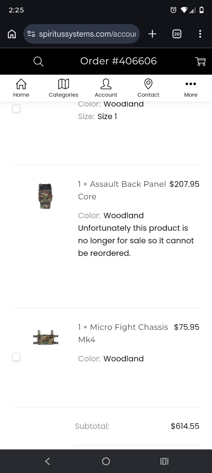 Spirit Systems LV119 Plate Carrier M81 Camo Size Medium