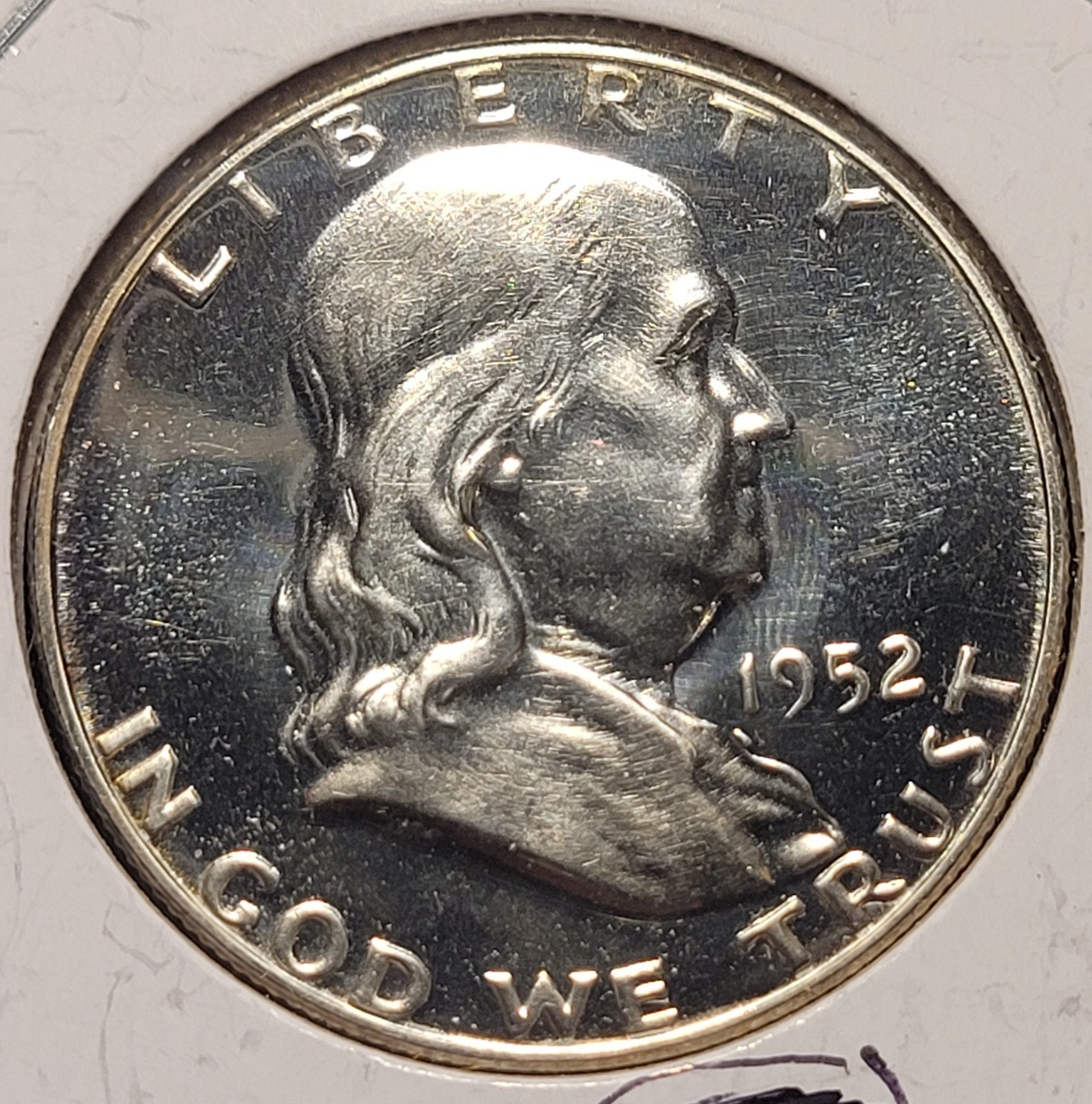 1952 Proof Franklin Half Dollar in Gorgeous Condition