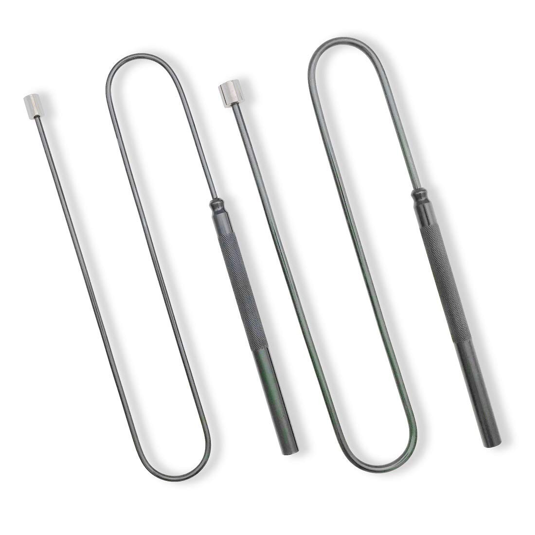 VASTOOLS Flexible Magnetic Pickup Tool Set, 2LB & 5LB, 26" Small, Black