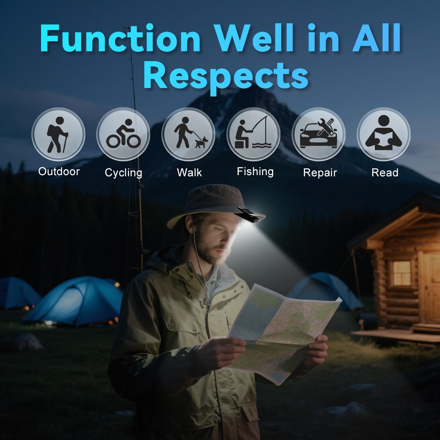 EDC Flashlight Clip-on Light, 600 Lumens Rechargeable Flashlight, Mini Pocket...