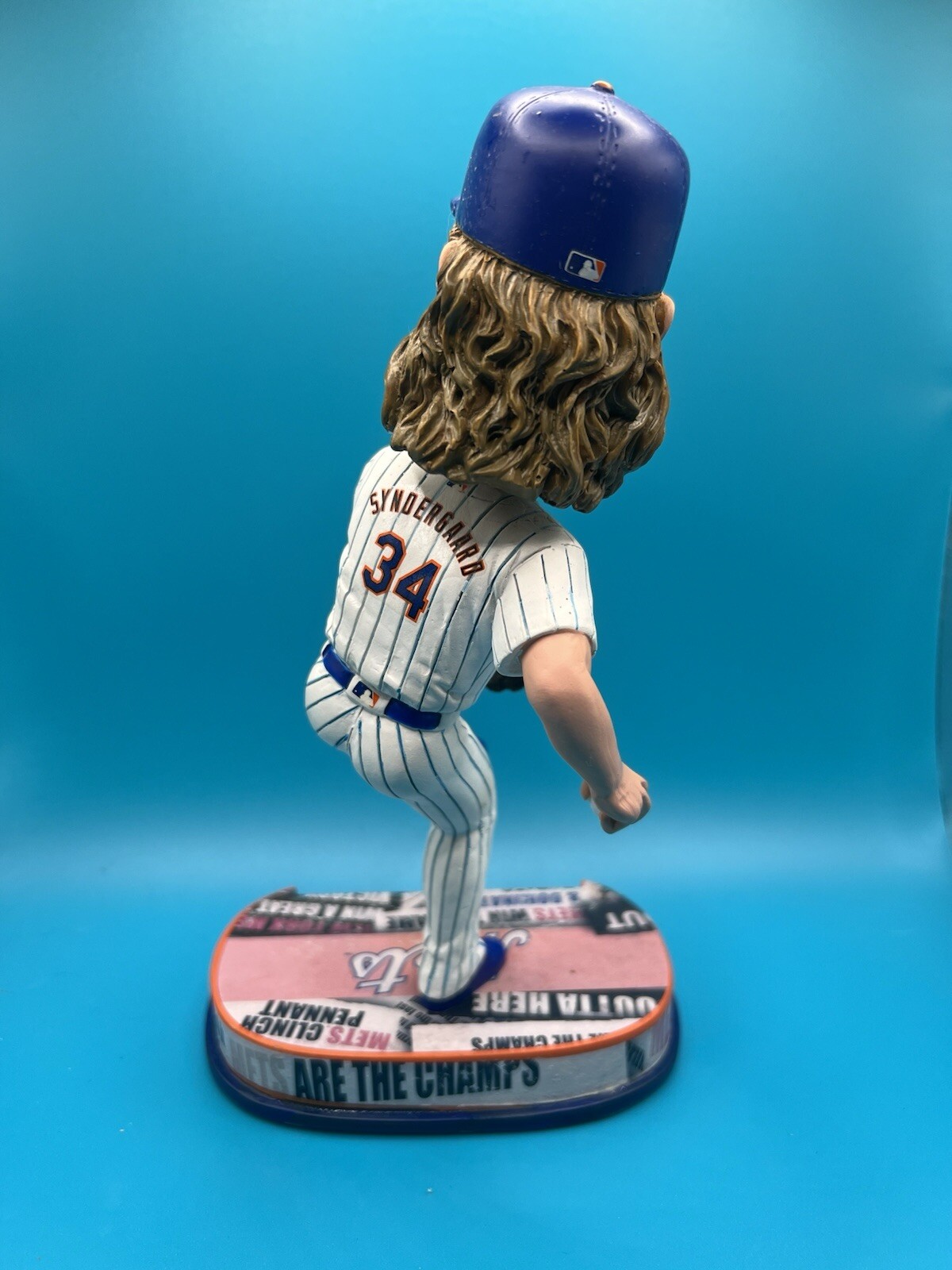 NOAH SYNDERGAARD METS BOBBLEHEAD BY FOREVER COLLECTIBLES Missing Nameplate