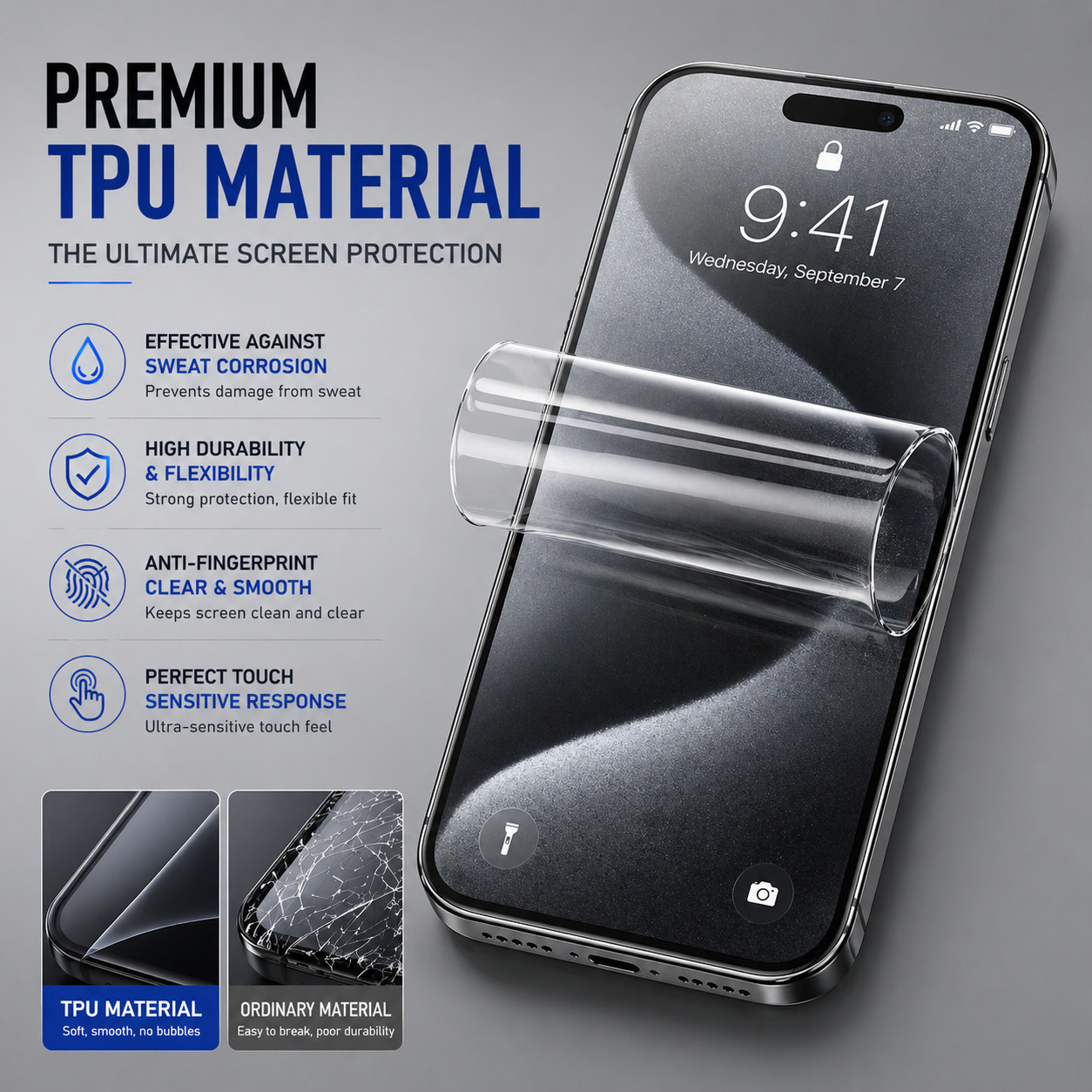 Samsung Galaxy Screen Protector Hydrogel S8–S26 Ultra Plus Note 8–20
