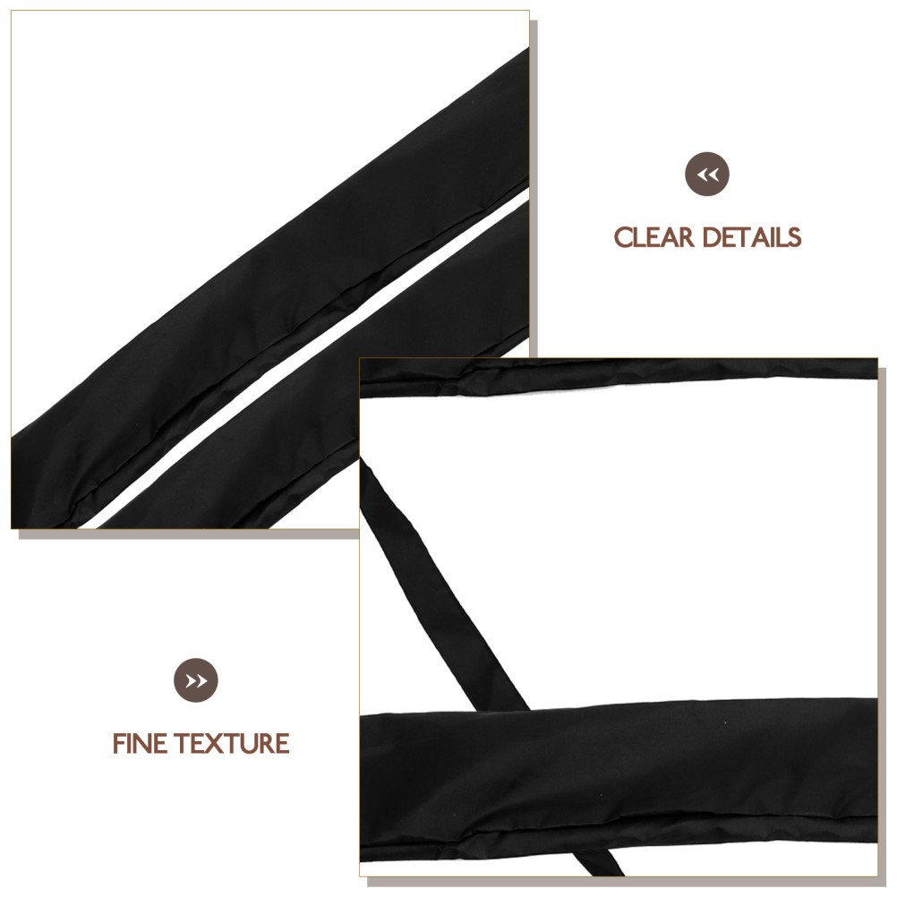 2Pcs Protective Umbrella Covers with Buckle Design and Adjustable Carrying Strap