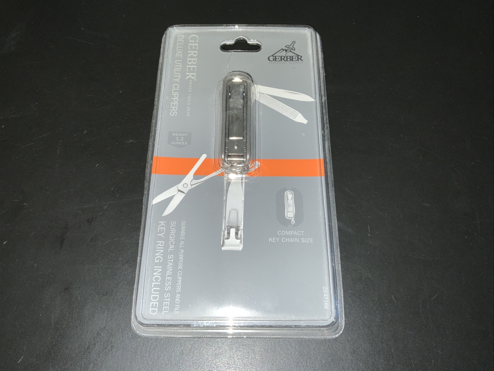 Gerber Deluxe Utility Clippers W/ Key Ring Knife Scissors File New In Package