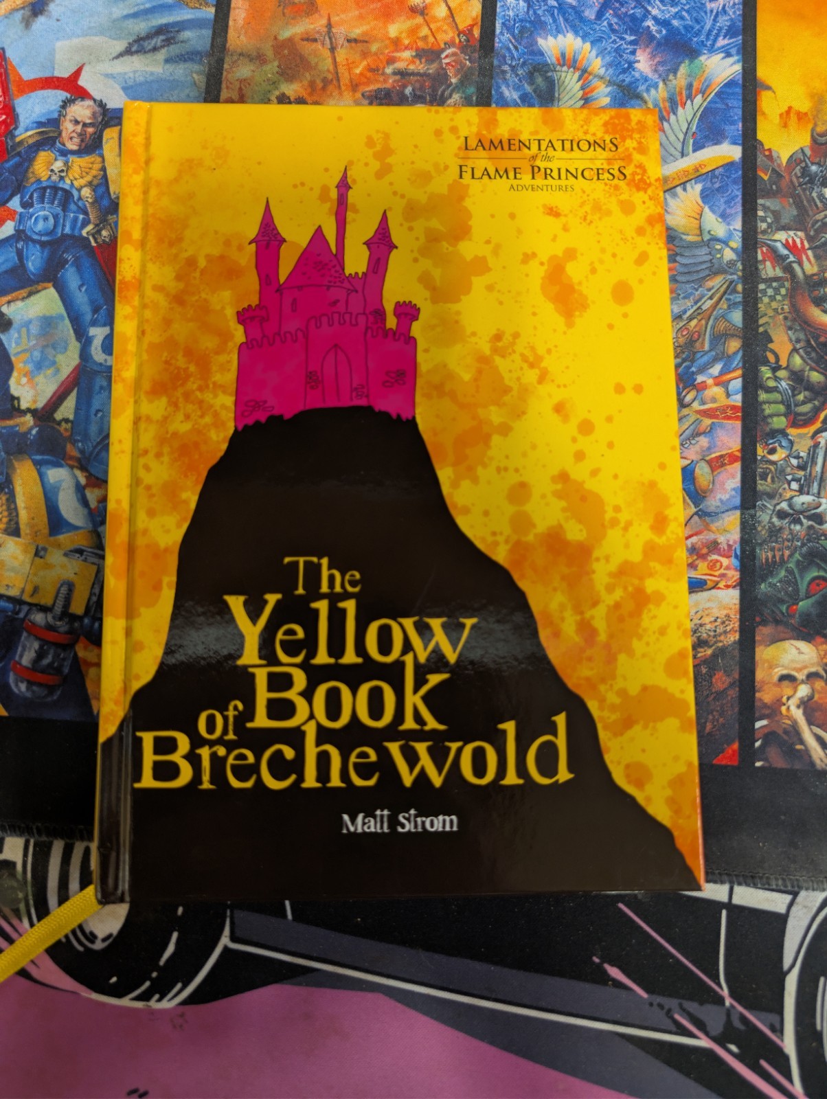The Yellow Book Of Brechewald Lotfp Lamentations Of The Flame Princess Osr Rpg