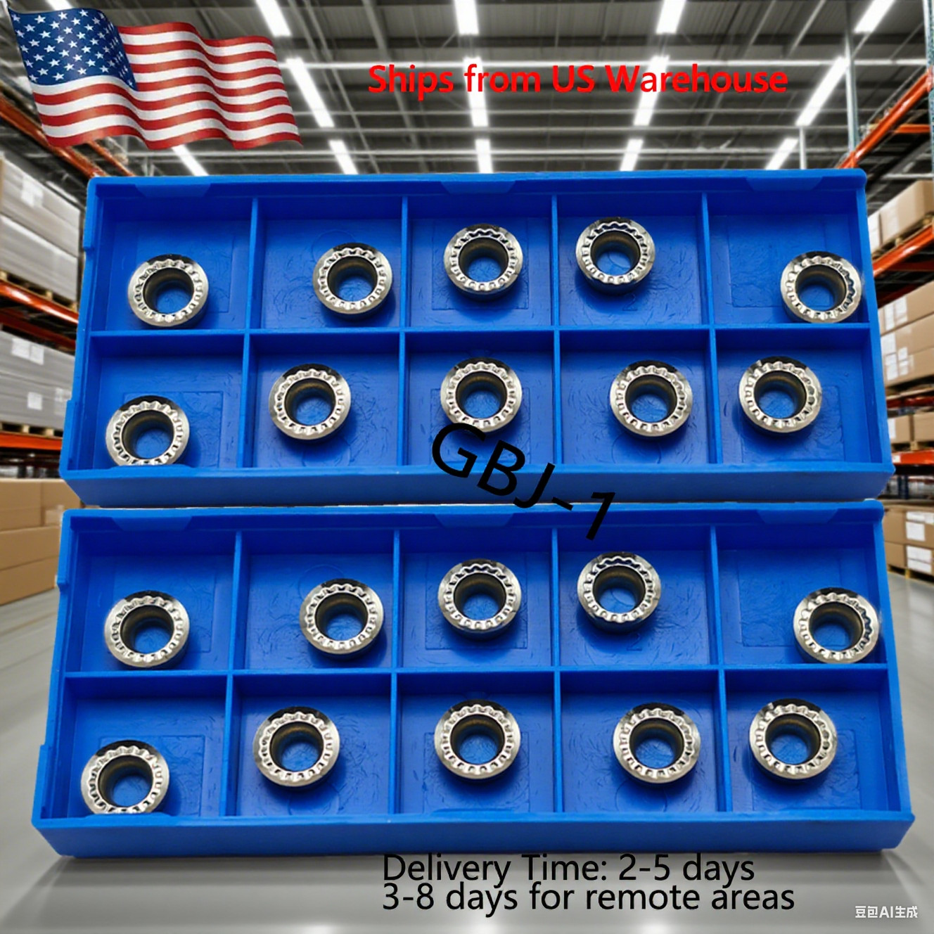 20pcs RPGT10T3MO-AK N01 CNC Inserts 0.4mm Radius for Aluminum Turning