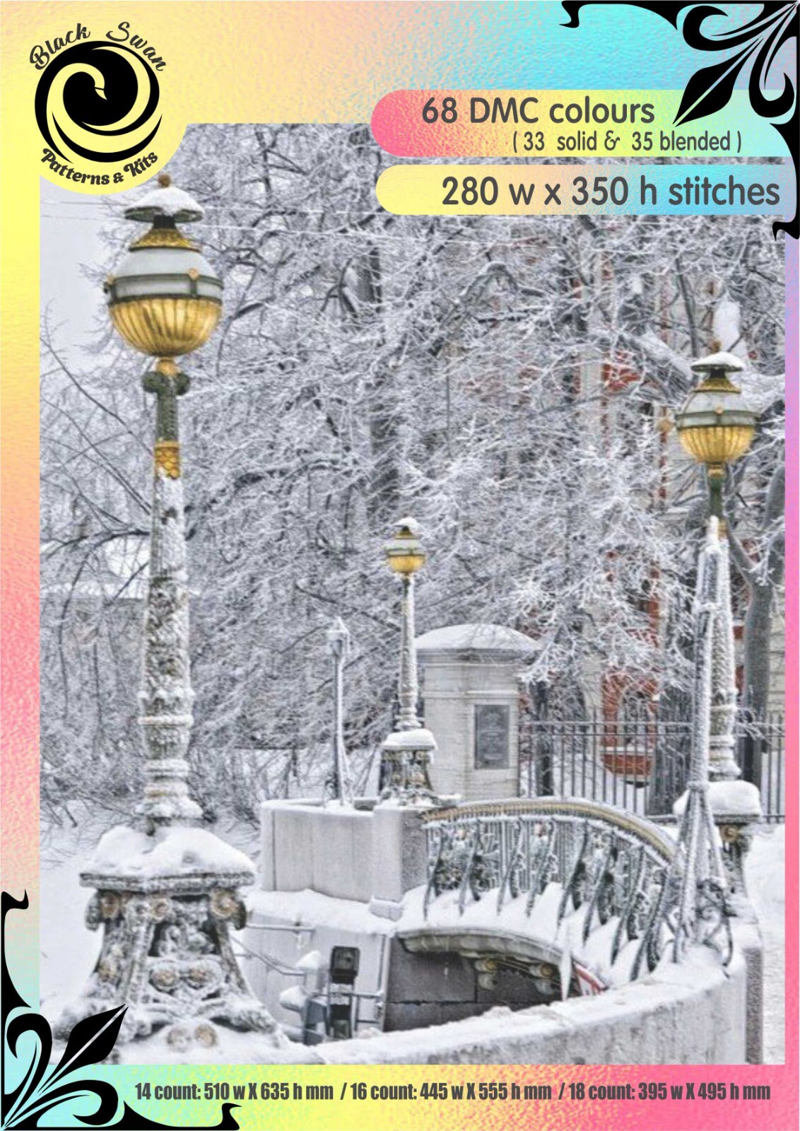 Winter Time 53 - Chart Counted Cross Stitch Pattern craft