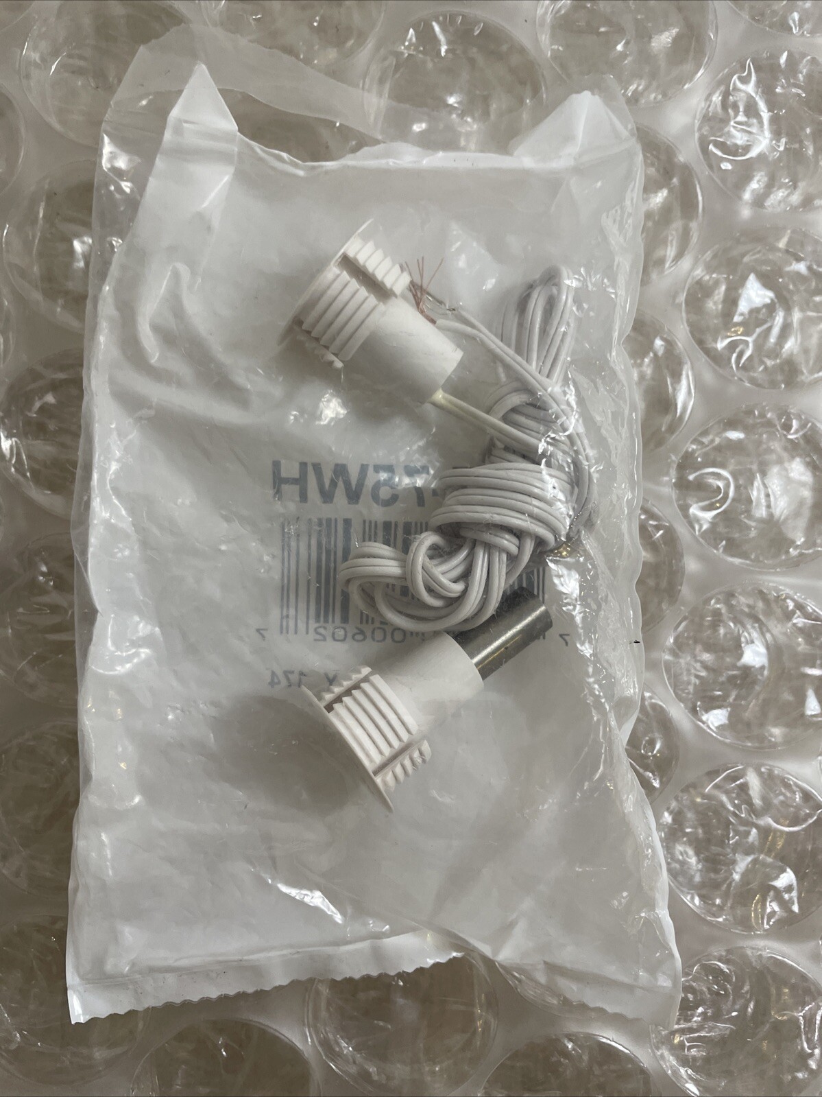 New HONEYWELL 947-75WH Recessed Steel Door Magnetic Contact