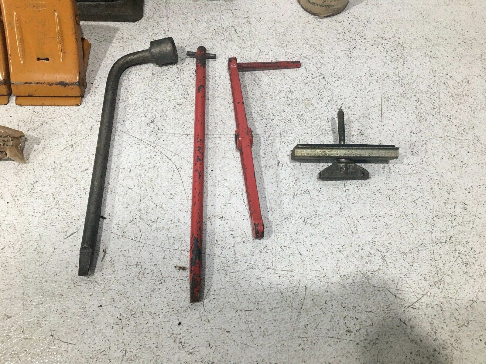 1979 datsun 280zx jack & tool kit roadside safety tire change kit bag OEM