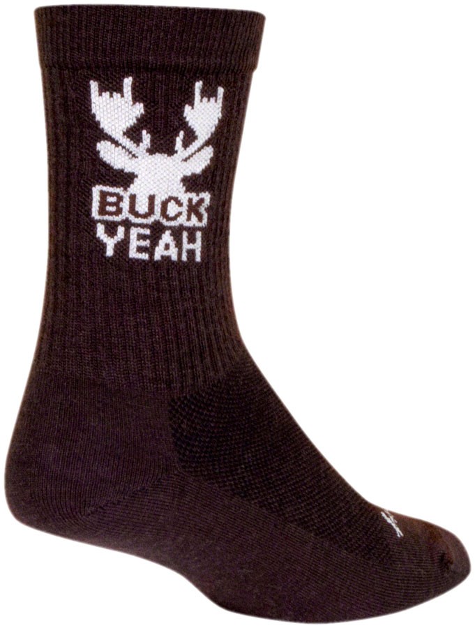 SockGuy Wool Socks Small/Medium Ankle Socks Brown