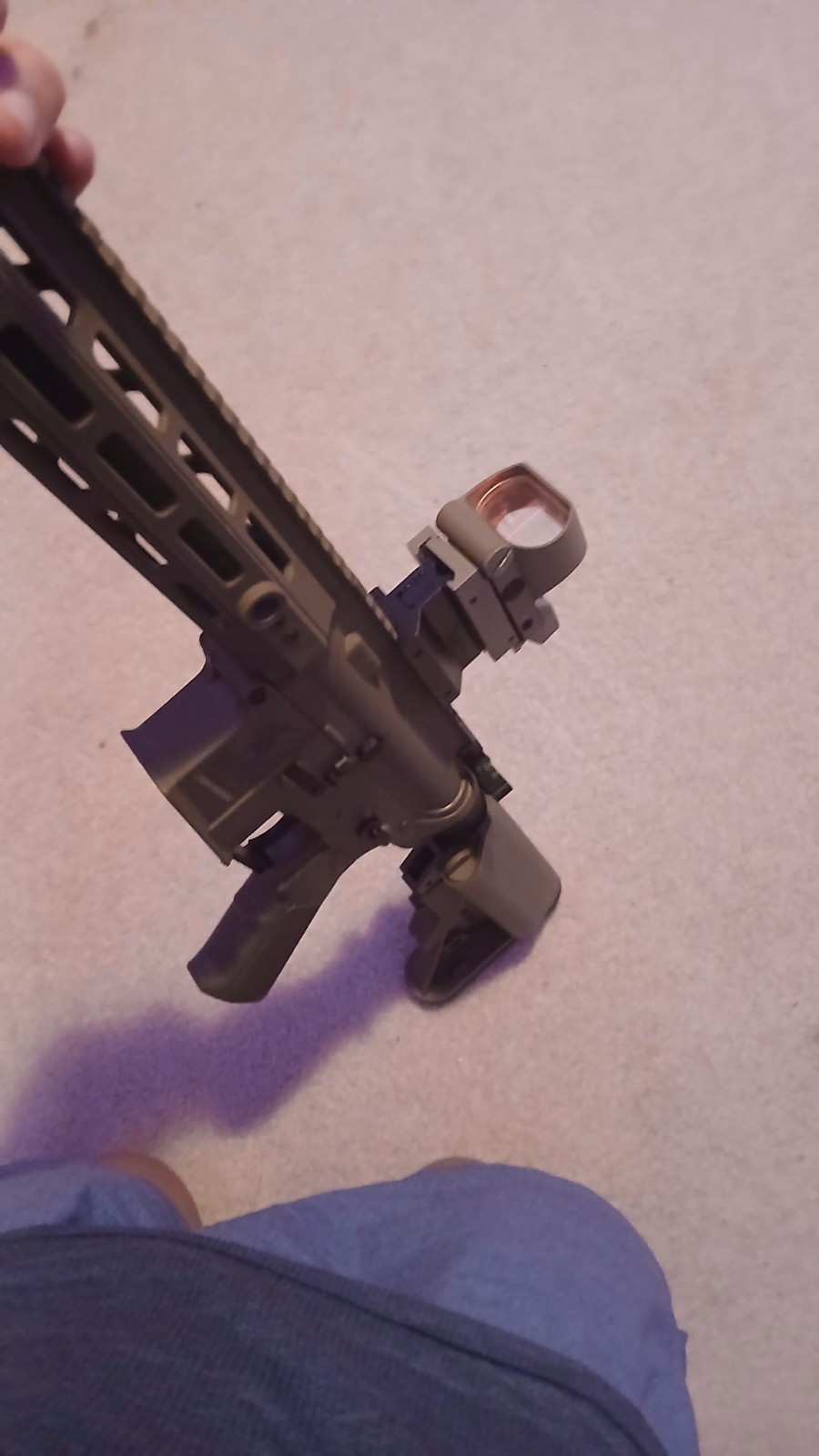 Lancer Tactical Gen 2 Hellion Airsoft Gun WITH Red Dot (READ DESCRIPTION)