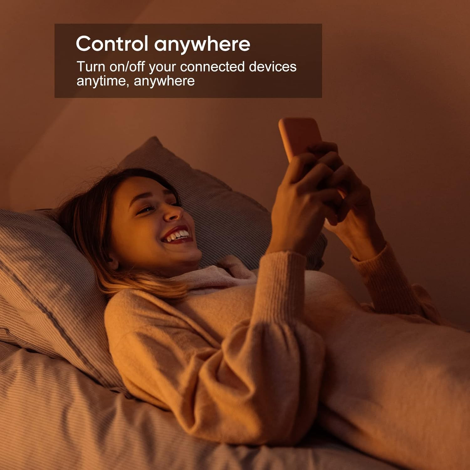 Onvis Matter Over Thread Smart Plug, Smart Mini Outlet, Works with Apple Home, A