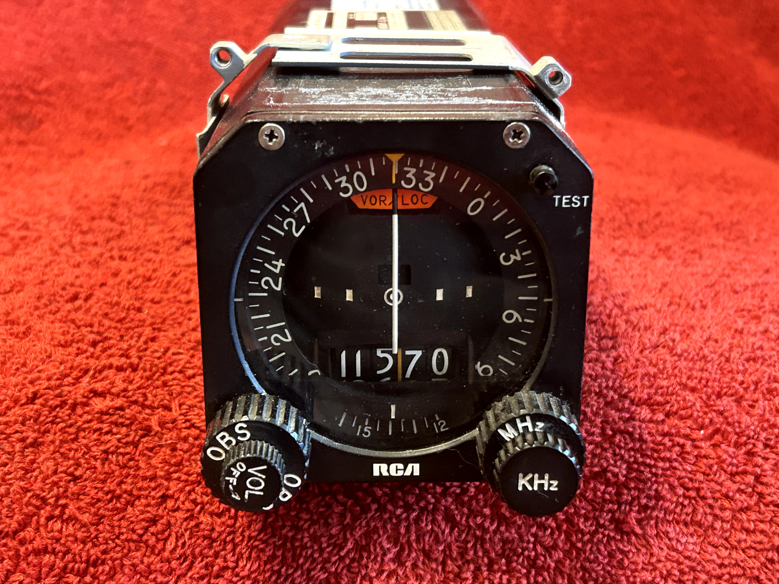 RCA AVN-211A VHF NAV SYSTEM P/N MI-585077-3