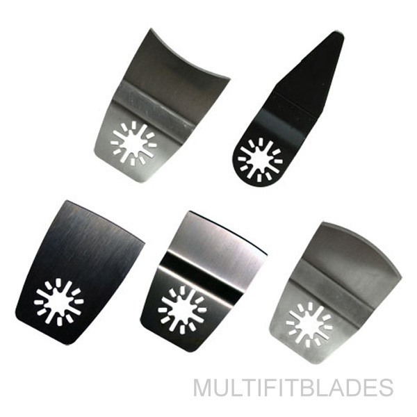 5pc Oscillating Tool Scraper Kit - Milwaukee Multi Tool Compatible