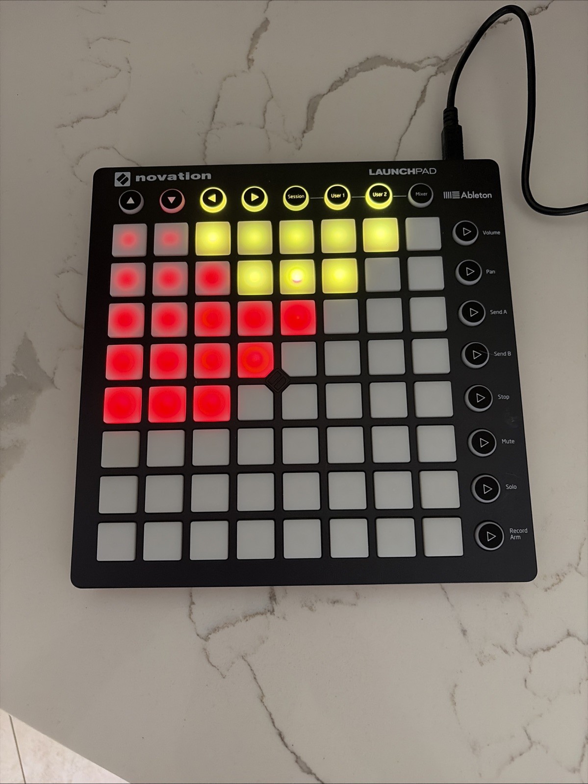 Novation Launchpad MK2 USB Midi Controller for Ableton 64 Velocity Pads TESTED!