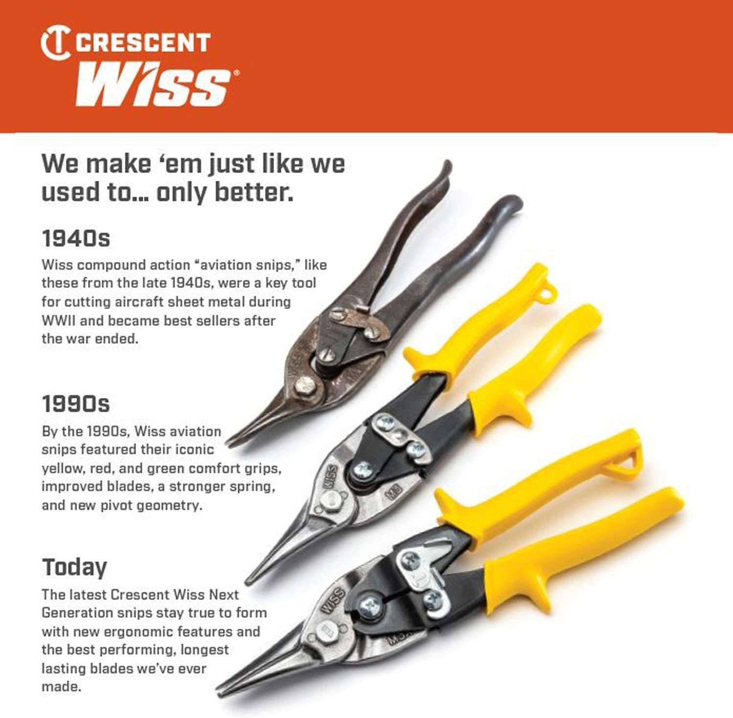 Durable 9.75 Inch MetalMaster Snips with Polished Finish for Precision Cuts