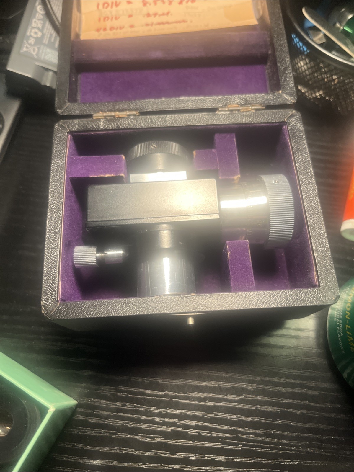 UNITRON OCULAR MICROMETER FOR MICROSCOPES LINEAR MEASUREMENT