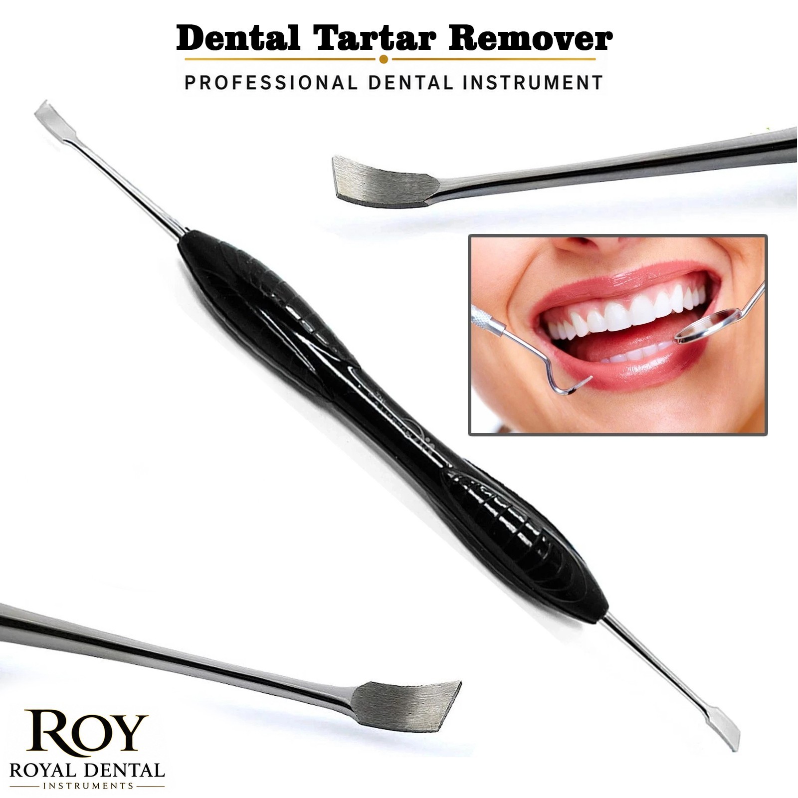 Dental Dog Tartar Remover Teeth Scraper Calculus Plaque Remove Silicon Handle CE