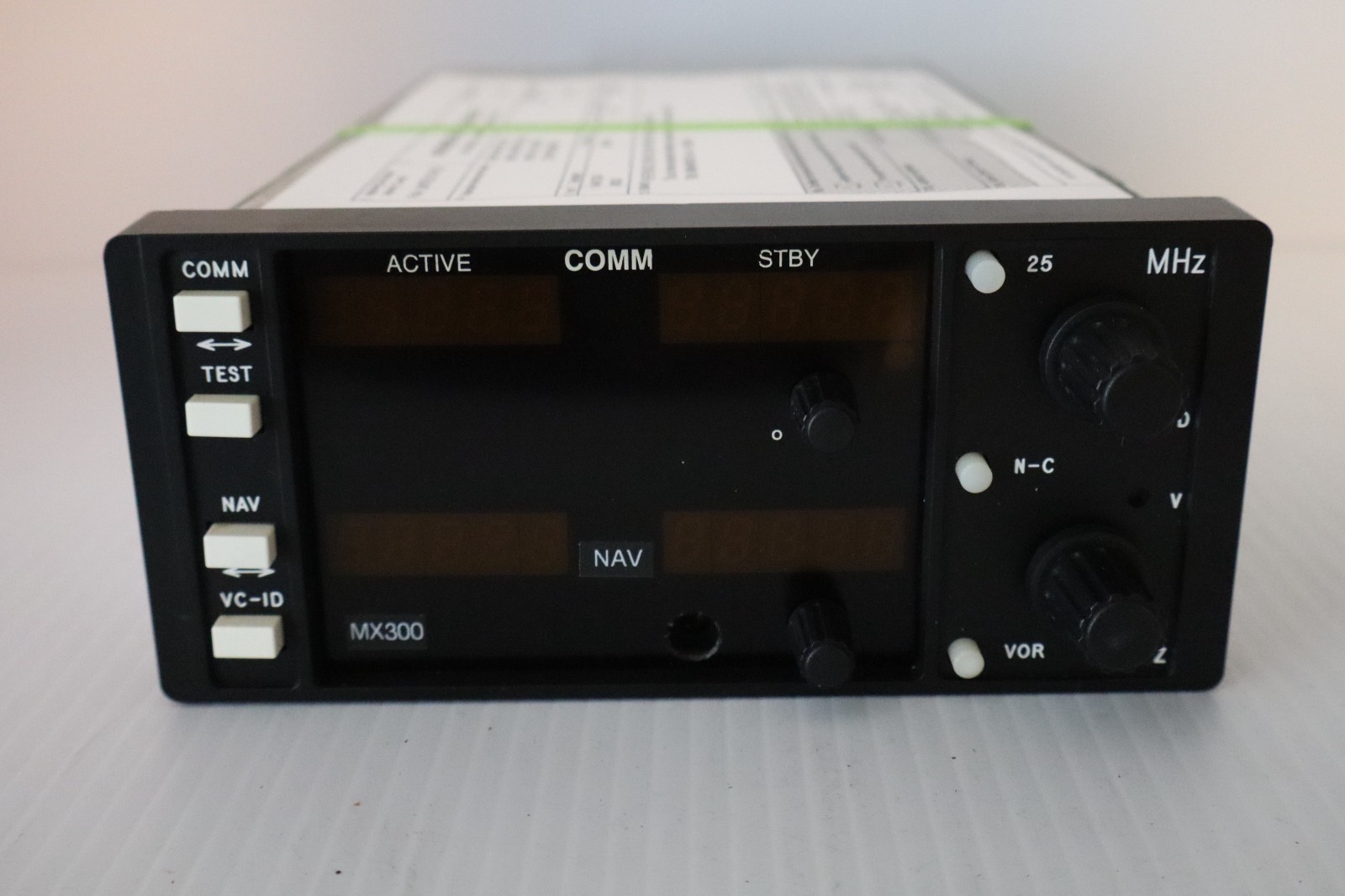 TKM MX 300 NAV/COMM (14 VDC) Repaired with FAA 8130-3 Form / Exchange Available