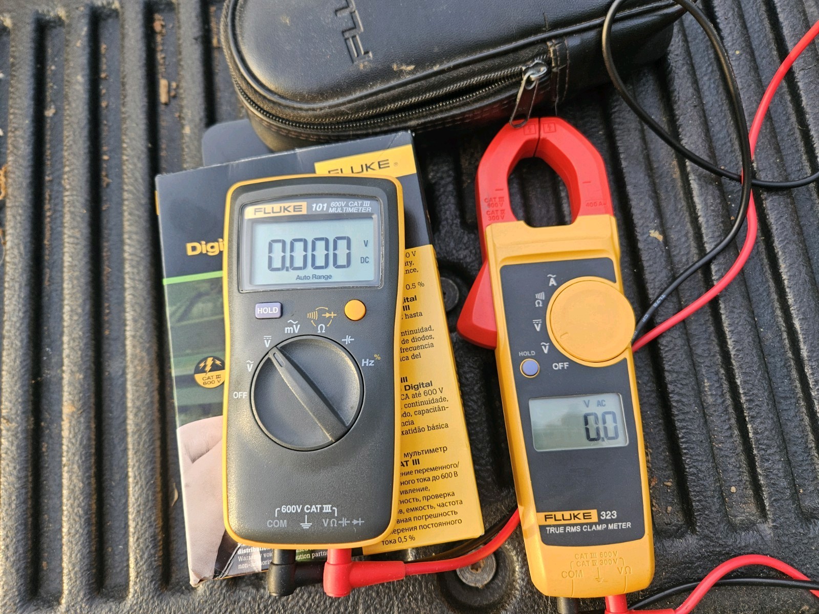 Fluke 101/323 HVAC Combo Kit Used