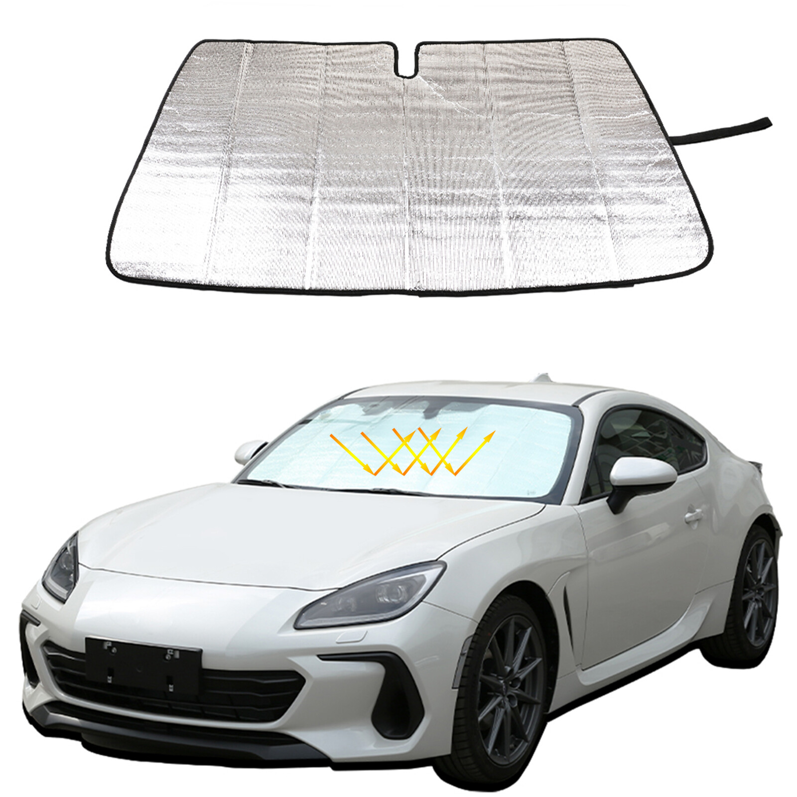 Front Windshield Sunshade UV Protection For Subaru BRZ Toyota 86 2012-2023