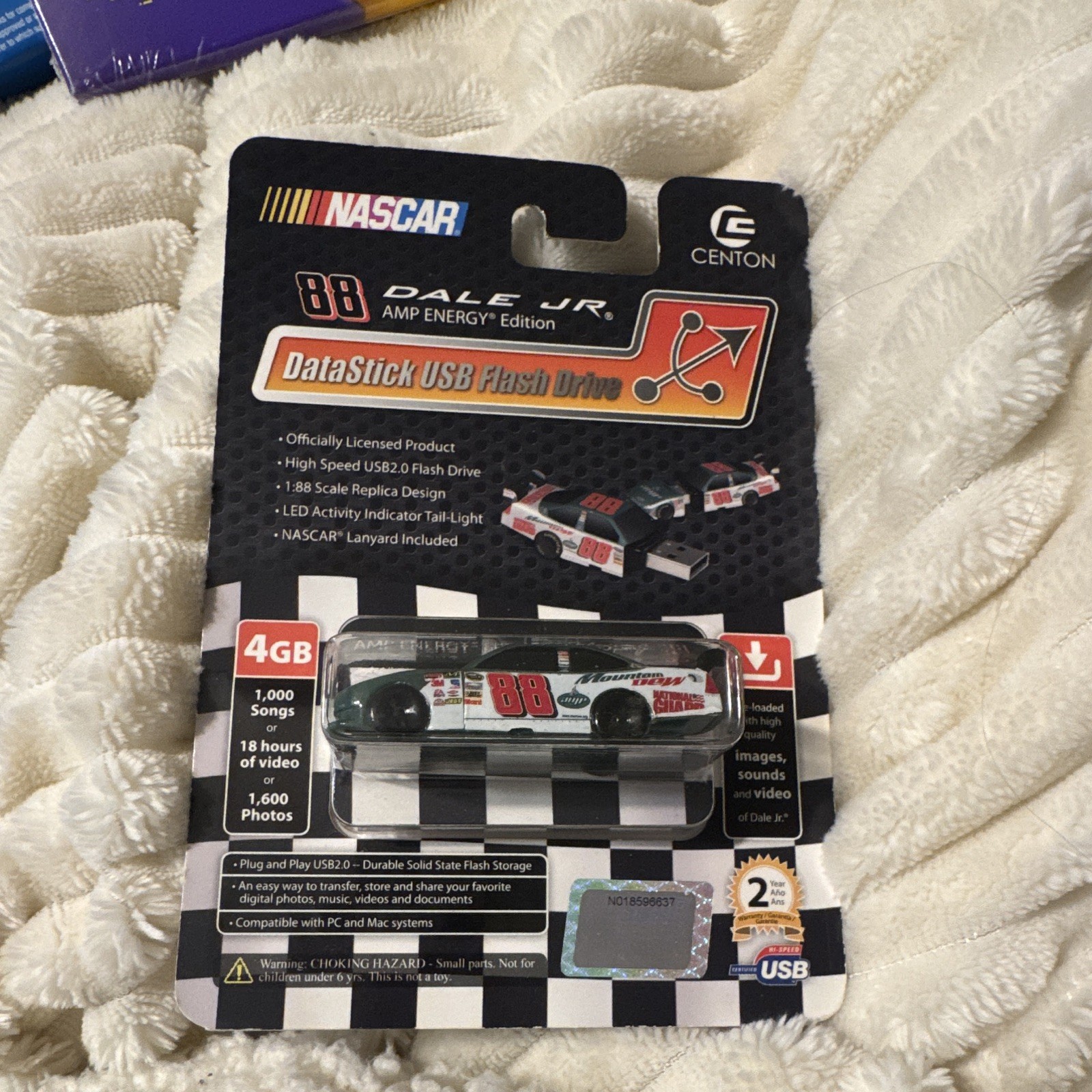 Centon DataStick NASCAR Dale Jr AMP Energy #88 4GB USB 2.0 Flash Drive