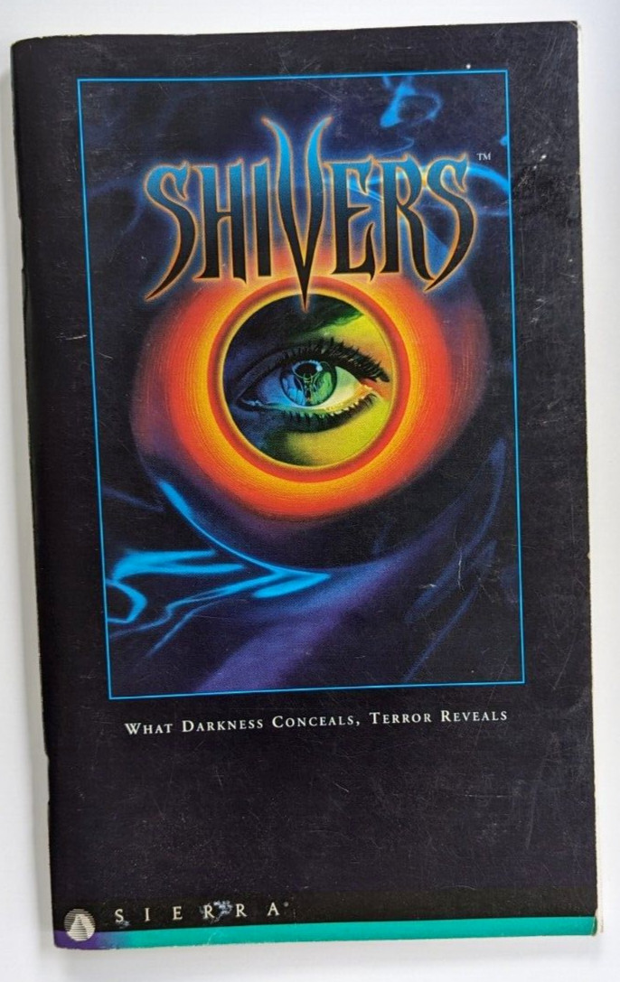 Shivers Sierra Instruction User’s Manual Game Guide Game Book USED 1996