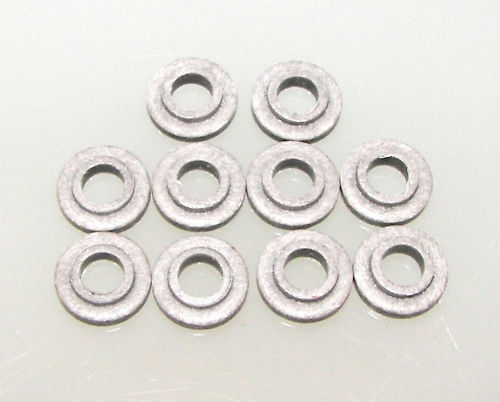 100 Tattoo Machine #8 Grey Fiber Shoulder Washers Binder Parts USA