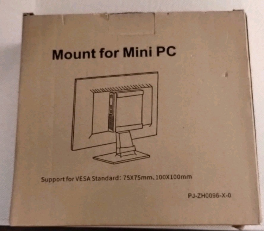 Mount for HP Mini PC Wall VESA and under Desk Mount for HP Elitedesk 800 805 ...