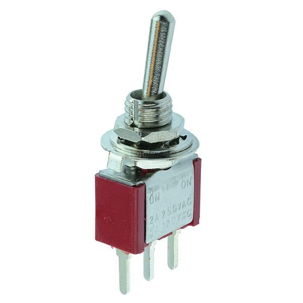 10 x On-On Miniature PCB Toggle Switch SPDT Mini