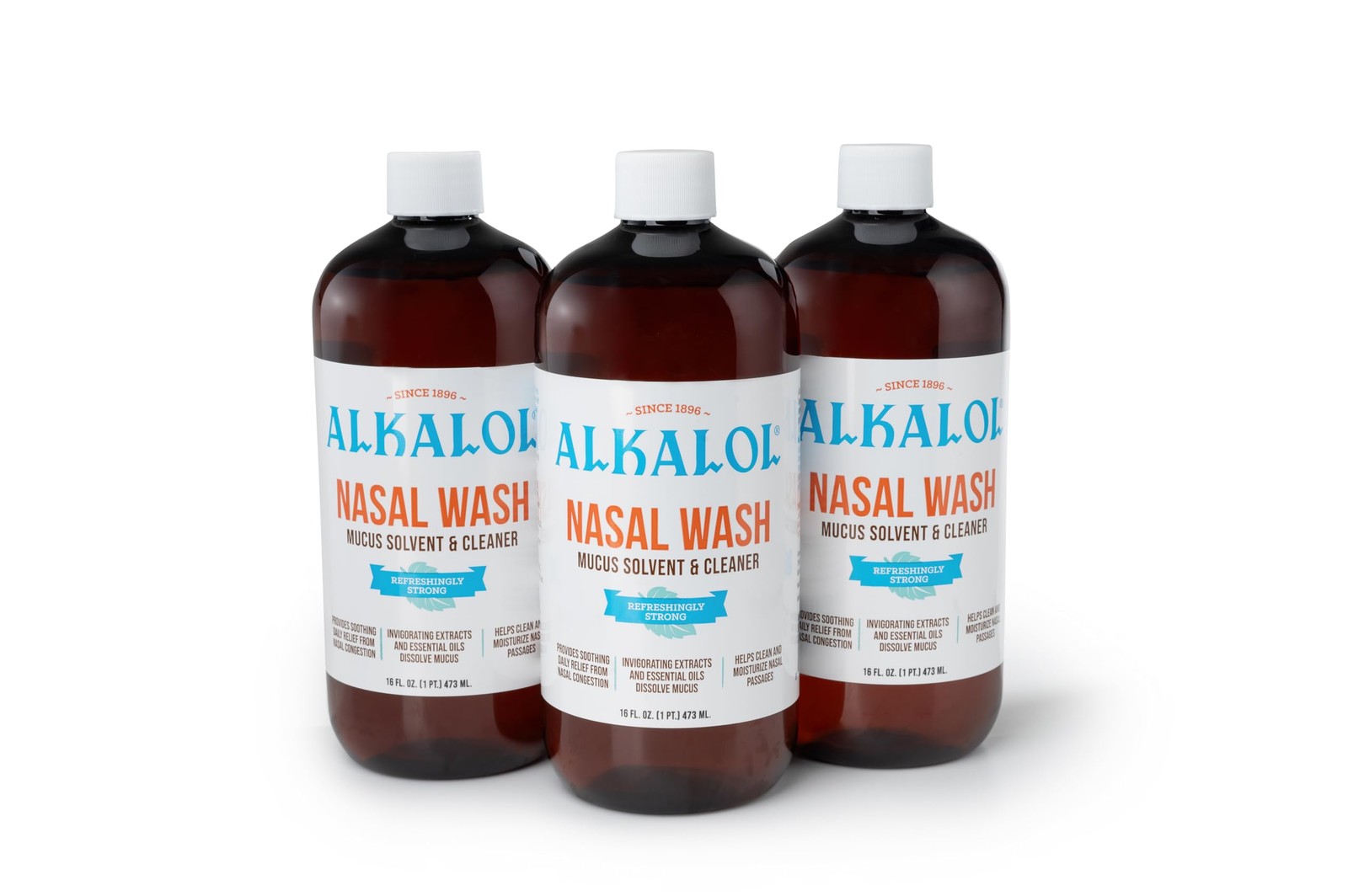 Solution Original Nasal Wash, 16 fl oz (pack of 3)
