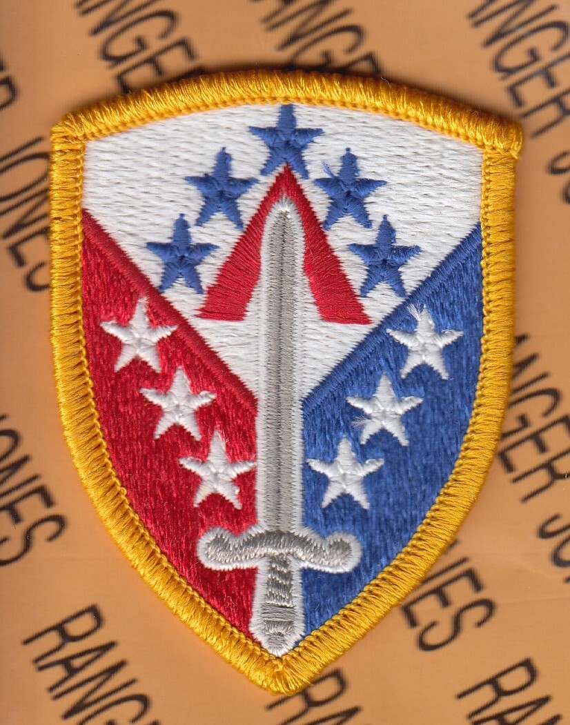 US Army 410th Support Brigade ~3.25" uniform patch m/e