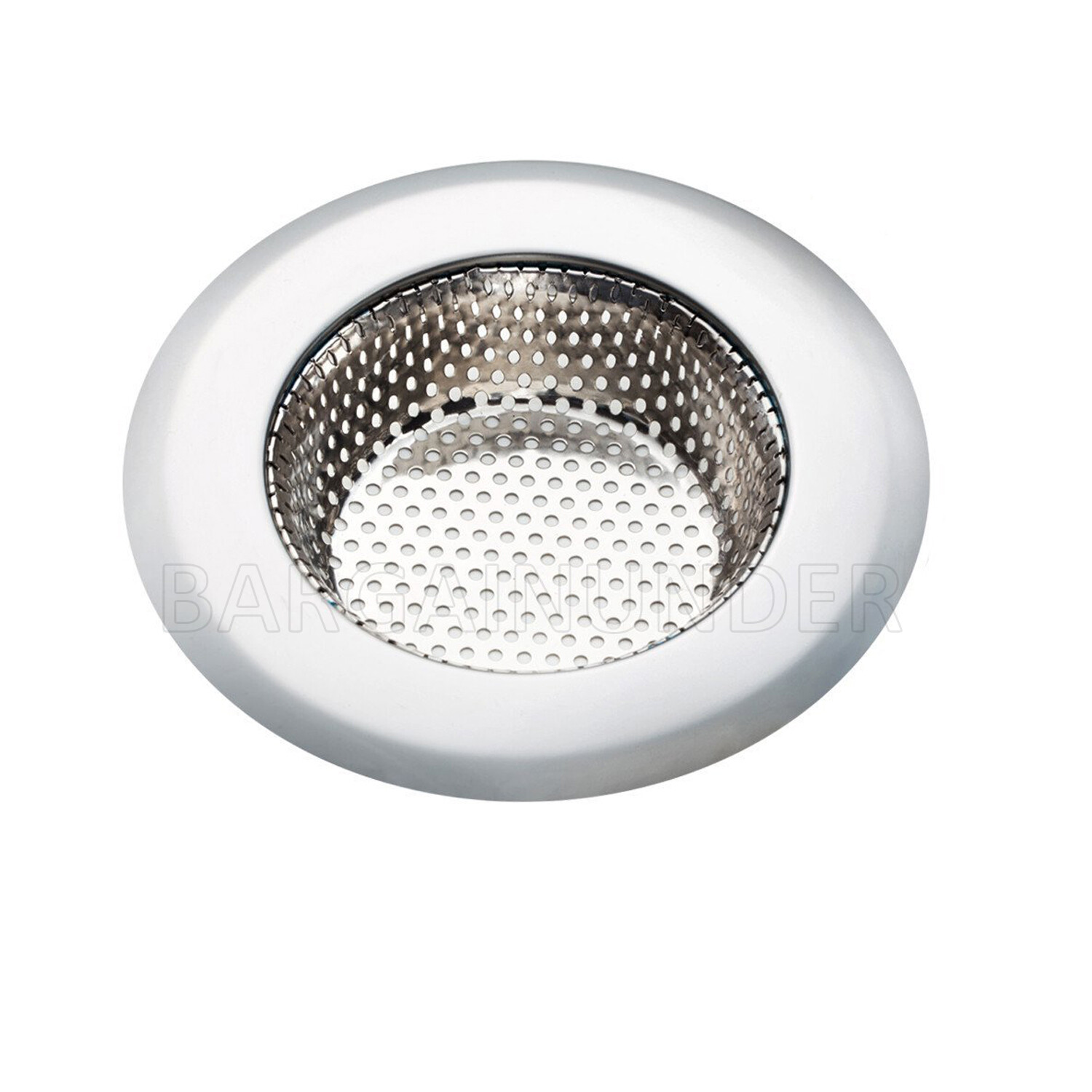 3 PC Kitchen Sink Strainer 4.5" Stainless Steel Mesh Bath Drain Stopper Filter
