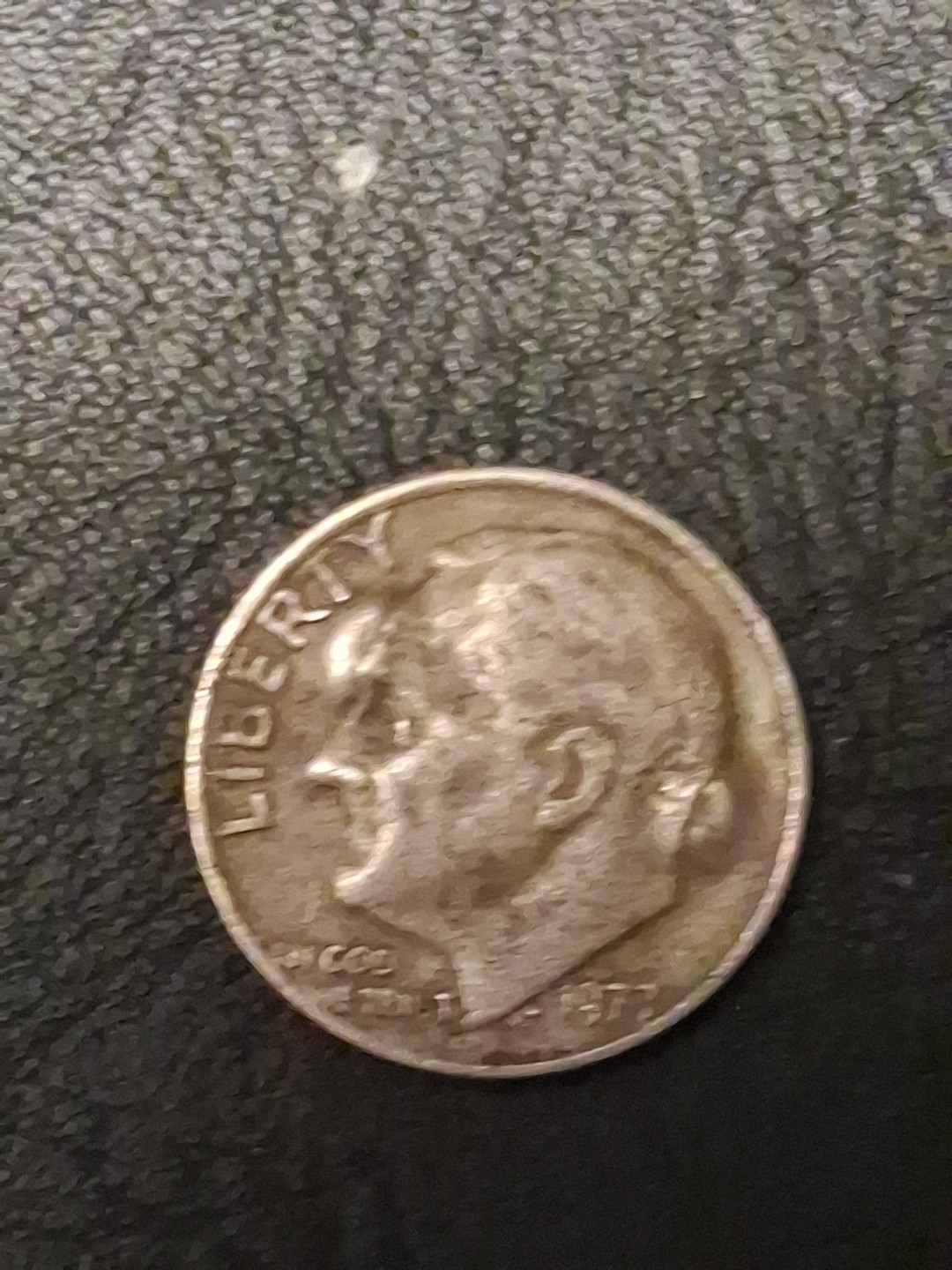 1977 dime Strike error