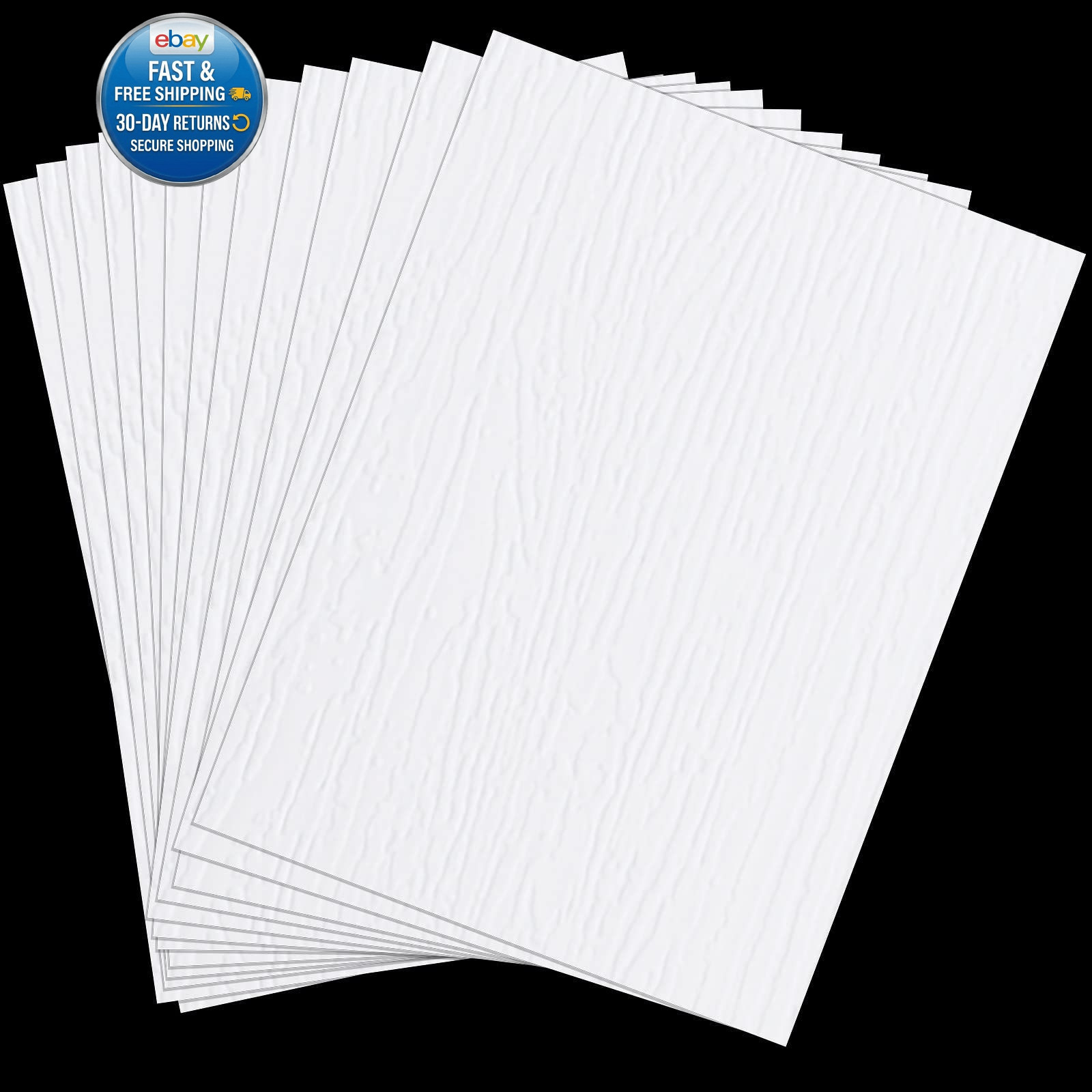 Vinyl Siding Repair Kit 6 x 8 Inch 6 x 8 inches, White B