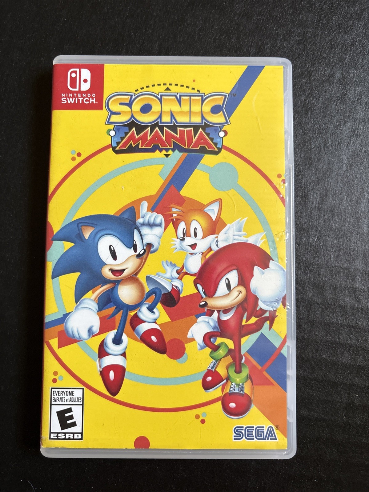 Nintendo Switch Replacement Case Only Sonic Mania
