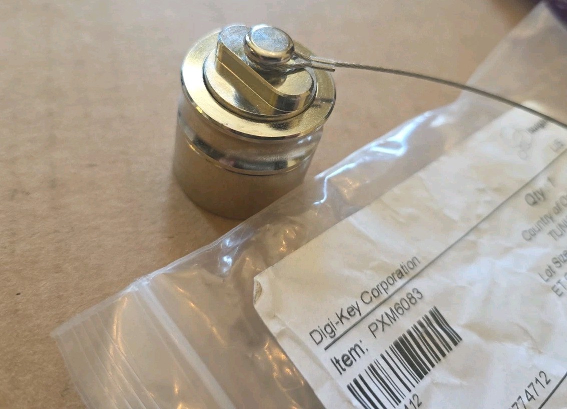 Bulgin 6000 Series Female Dust Cap, Shell Size 32mm Digi-Key
