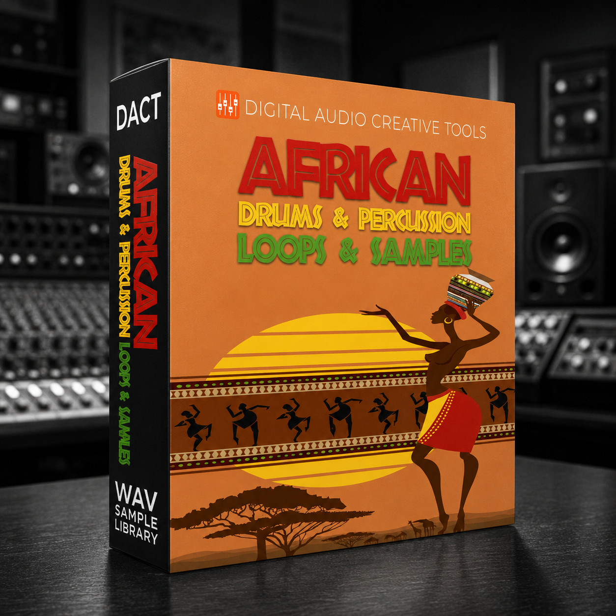 African Drums & Percussion Sample Library