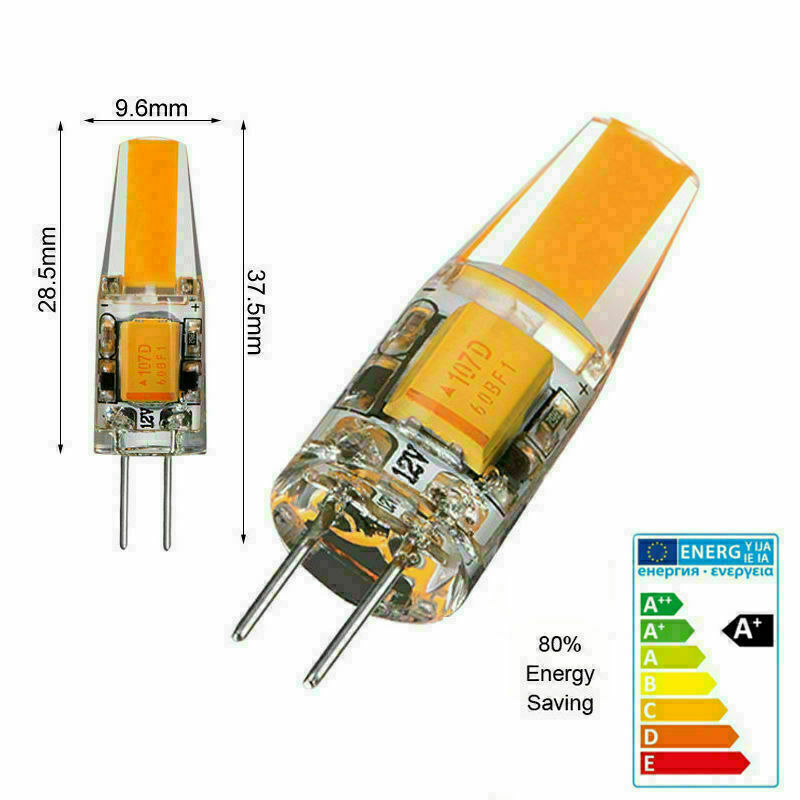 G4 LED COB Bulb Light 3W 6W AC DC 12V Replace Halogen Lamp