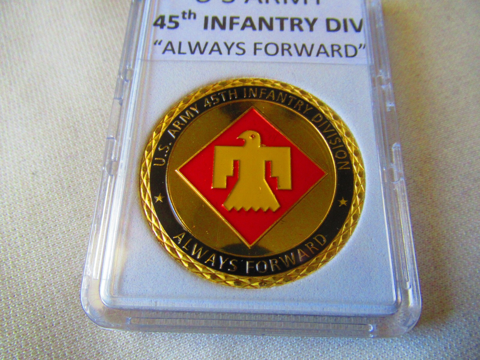 US ARMY 45th INFANTRY DIVISION Challenge Coin