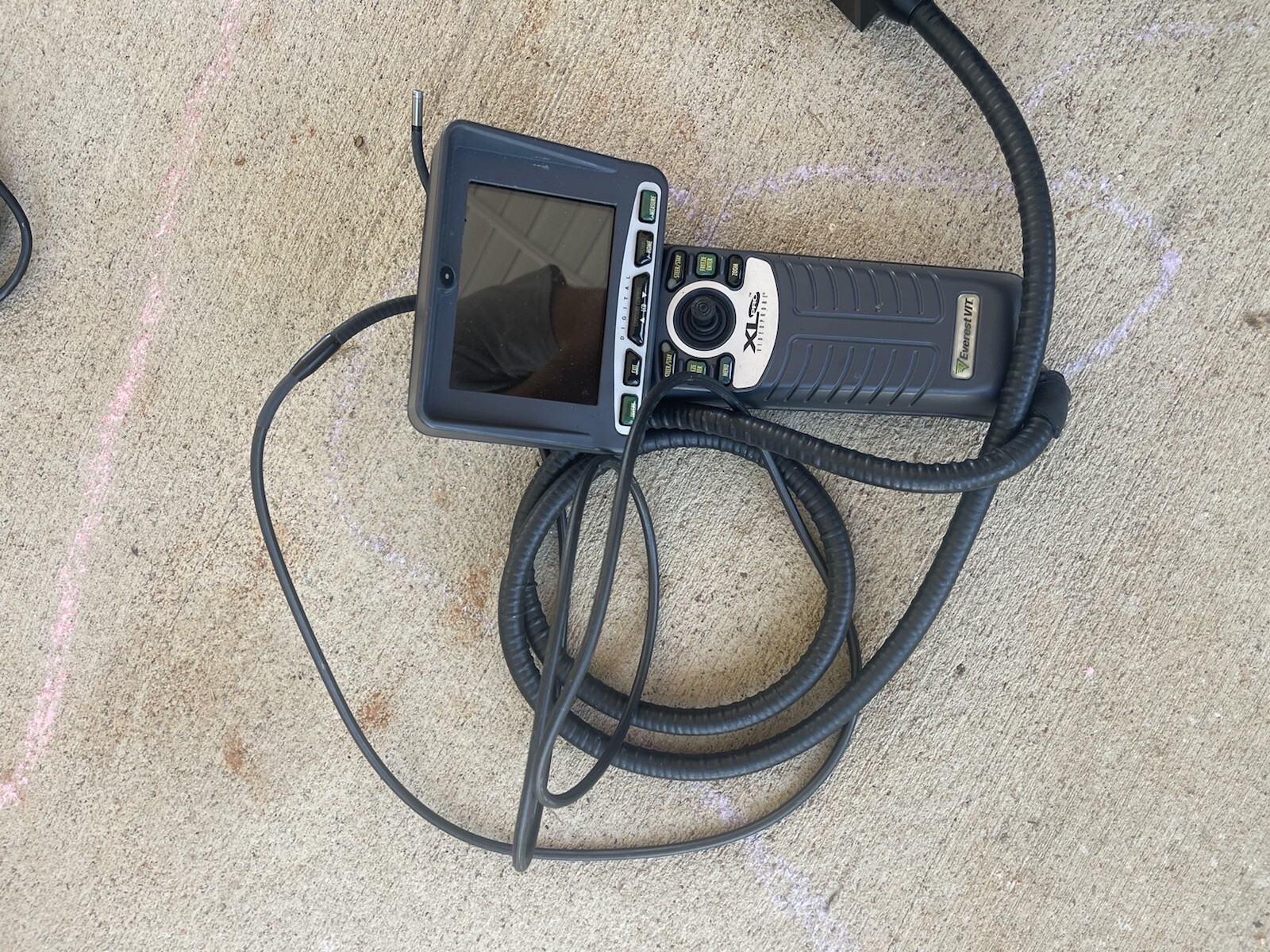 Everest VIT XL Pro VideoProbe System Model PLS500D-C In Case