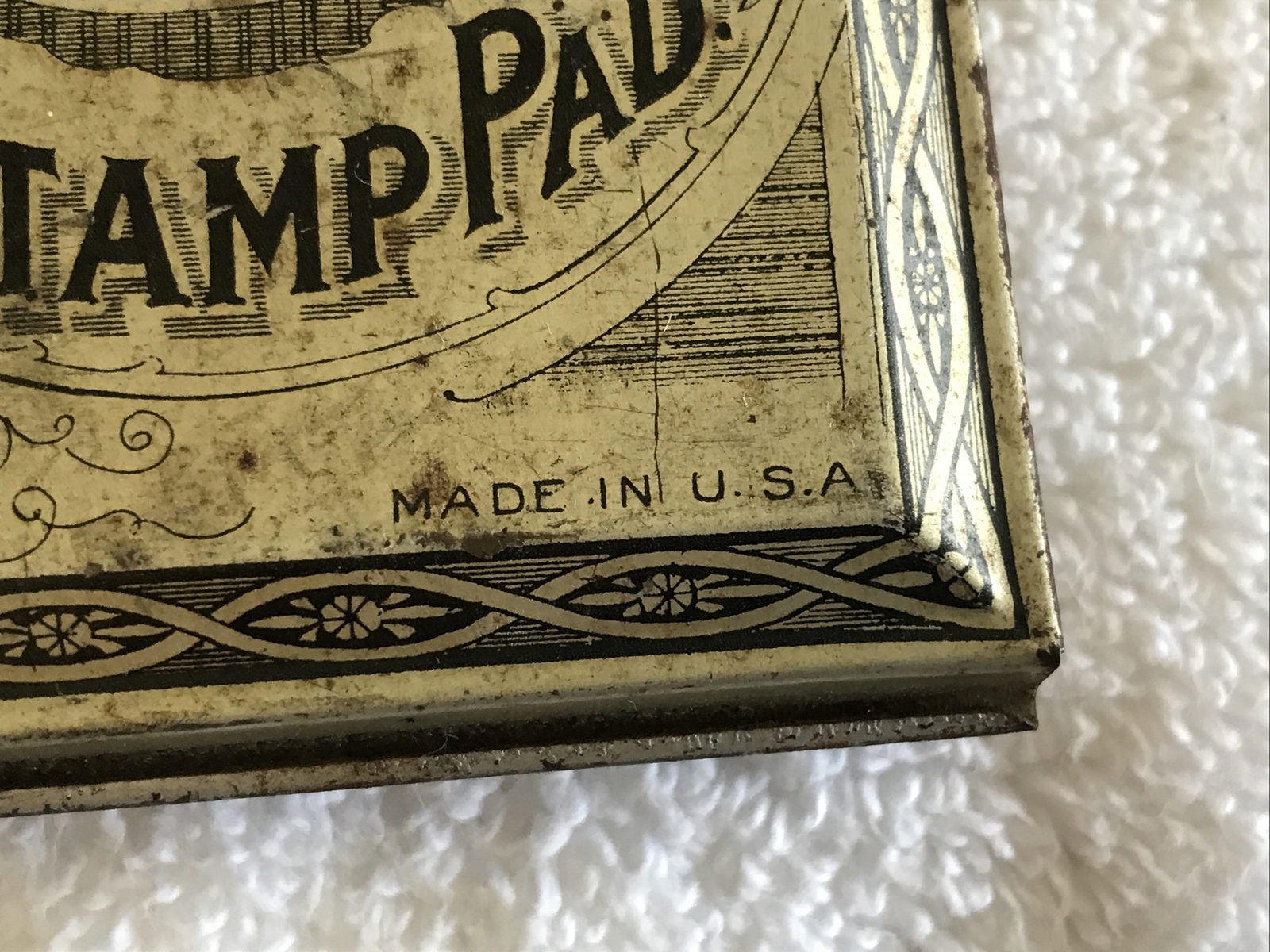 FULTON VINTAGE STAMP PAD NO. 1 , SELF INKING