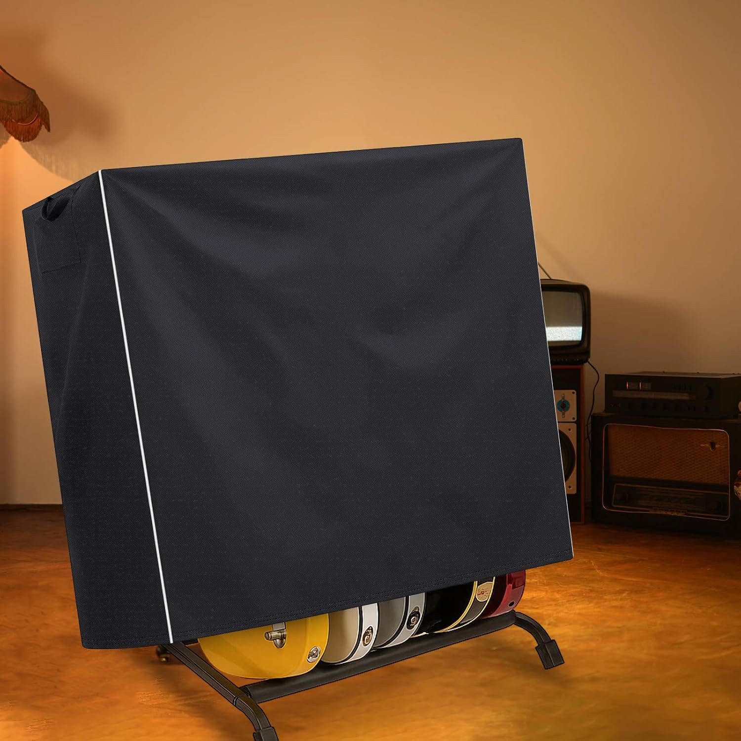 Guitar Stand Cover 43" H X 47 L X 19 W Heavy Duty Acoustic/Electric Guitar Proof